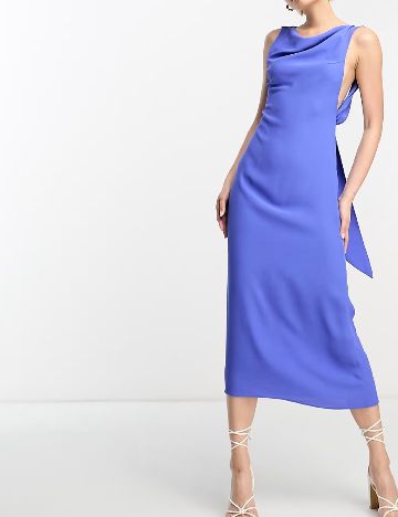 Rochie medie ASOS, mov