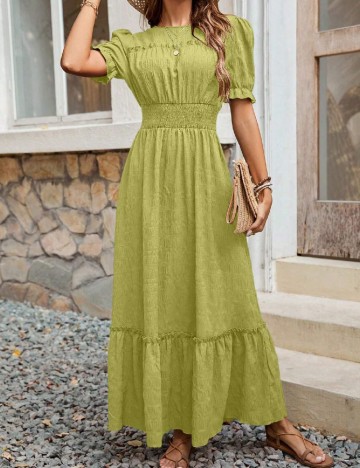 Rochie lunga SHEIN, verde