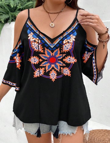 Bluza SHEIN, negru