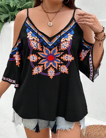 Bluza SHEIN, negru Negru
