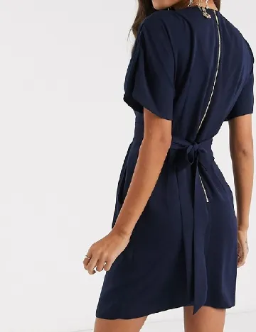 Rochie scurta Closet London, albastru Albastru