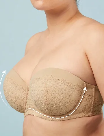 Sutien SHEIN, crem Crem
