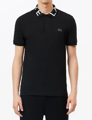 Tricou Lacoste, negru Negru