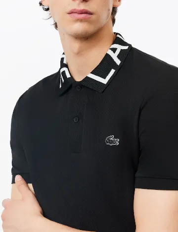 Tricou Lacoste, negru Negru