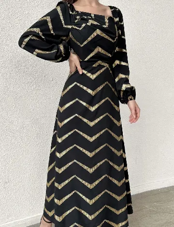 Rochie lunga SHEIN, negru Negru