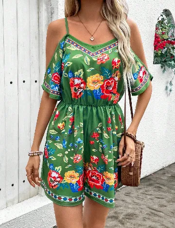 Salopeta SHEIN, verde Verde