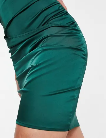 Rochie scurta NAANAA, verde Verde
