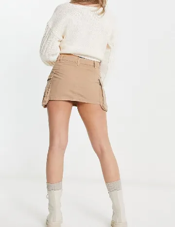 Fusta ASOS, maro Maro