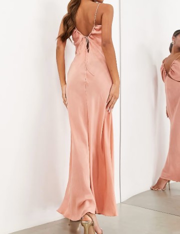Rochie lunga ASOS, roz