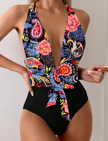 Costum de baie SHEIN, mix culori Mix culori