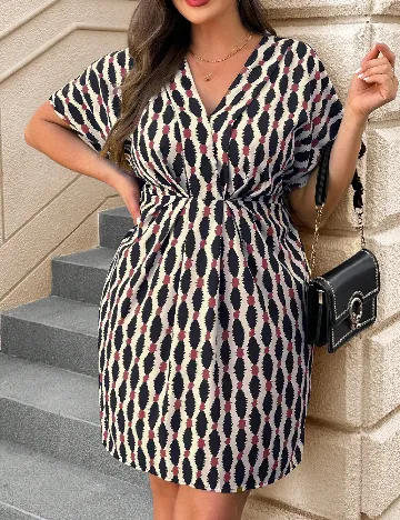 Rochie scurta SHEIN CURVE, mix culori Mix culori