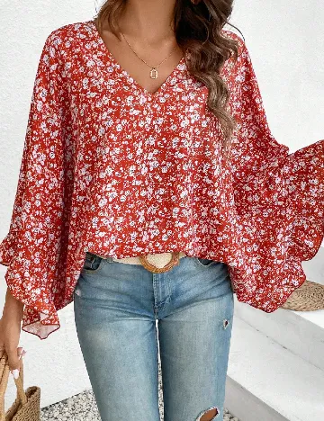Bluza SHEIN, portocaliu Portocaliu