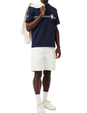 Tricou Lacoste, bleumarin inchis