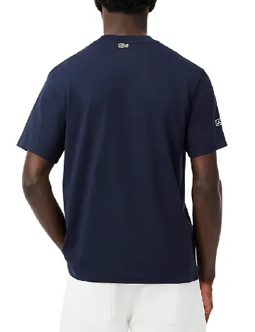 Tricou Lacoste, bleumarin inchis Albastru