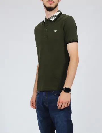 Tricou Lacoste, verde Verde