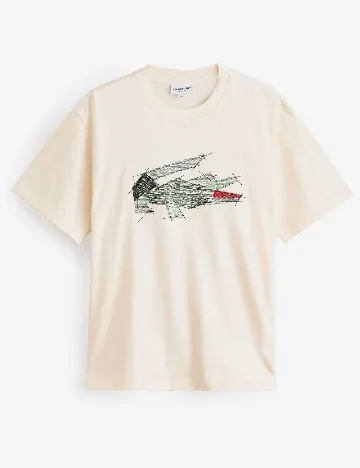 Tricou Lacoste, crem Crem