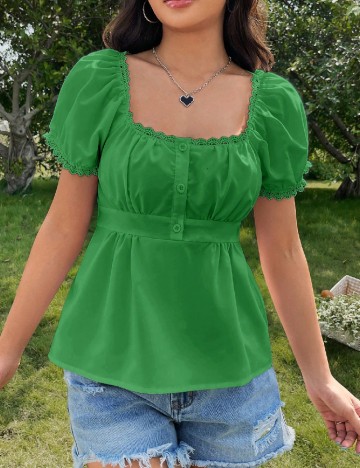 Bluza SHEIN, verde
