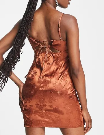Rochie scurta Sisters of the tribe, maro Maro