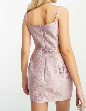 Rochie scurta Miss Selfridge, roz Roz