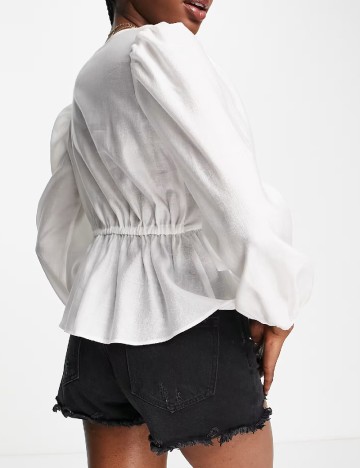 Bluza Top Shop, alb