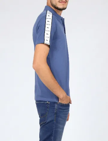 Tricou Lacoste, albastru Albastru