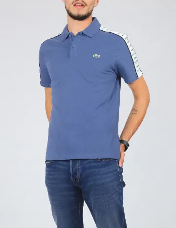 Tricou Lacoste, albastru Albastru