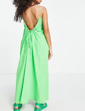 Rochie lunga ASOS, verde Verde