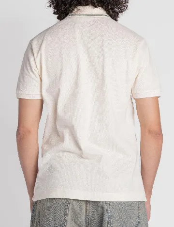 Tricou Lacoste, alb Alb