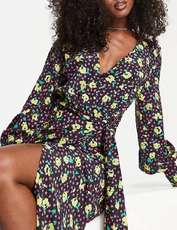 Rochie medie Glamorous, negru Negru