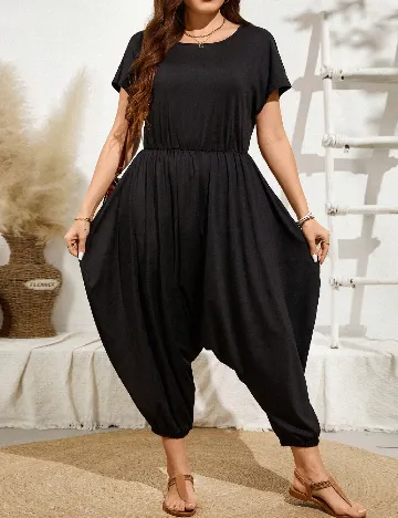 Salopeta SHEIN CURVE, negru Negru
