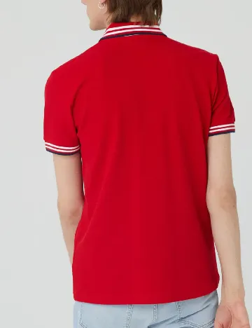 Tricou Lacoste, rosu Rosu