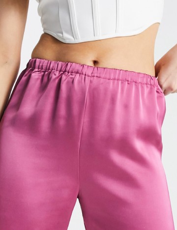 Pantaloni Urban Revivo, roz