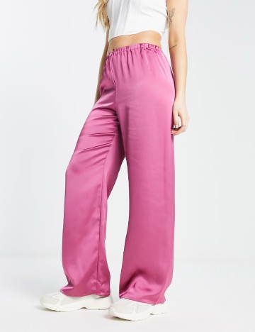 Pantaloni Urban Revivo, roz