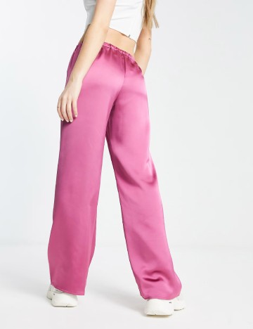 Pantaloni Urban Revivo, roz