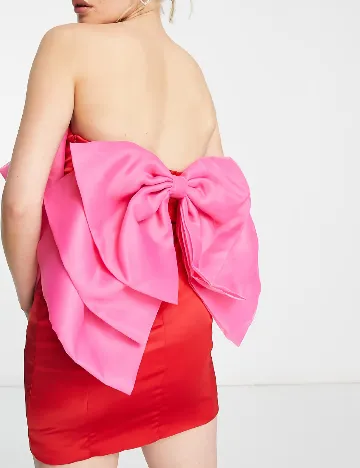 Rochie scurta AmyLynn, rosu Rosu