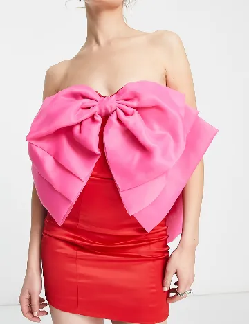 Rochie scurta AmyLynn, rosu Rosu