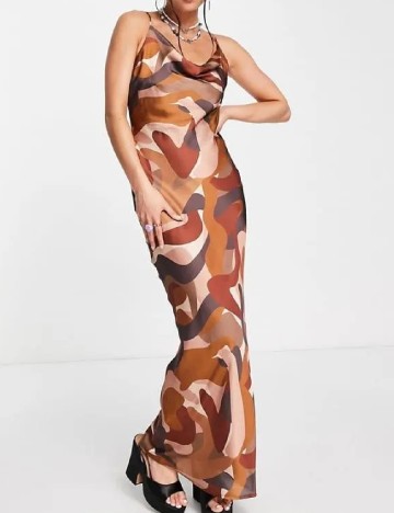 Rochie lunga Peppermayo, mix culori