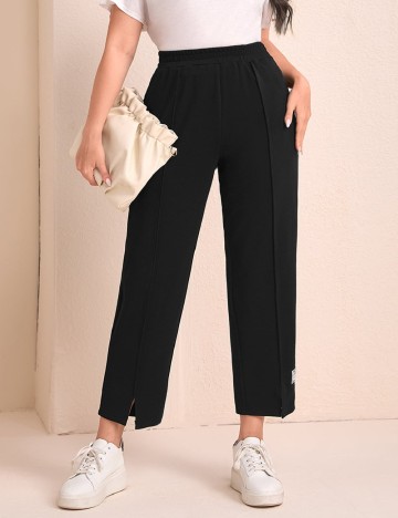Pantaloni SHEIN CURVE, negru