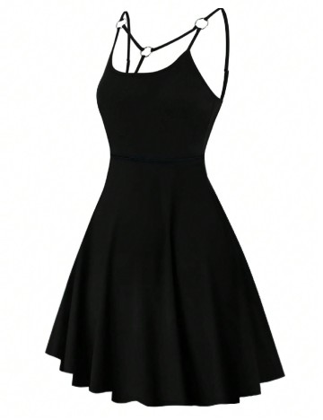 Rochie scurta SHEIN CURVE, negru