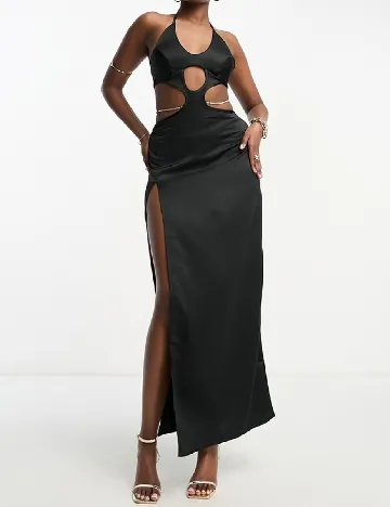 Rochie lunga AsYou, negru Negru