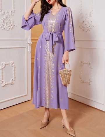 Rochie lunga SHEIN, mov
