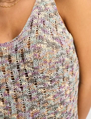 Rochie lunga Pull&Bear, mix culori Mix culori