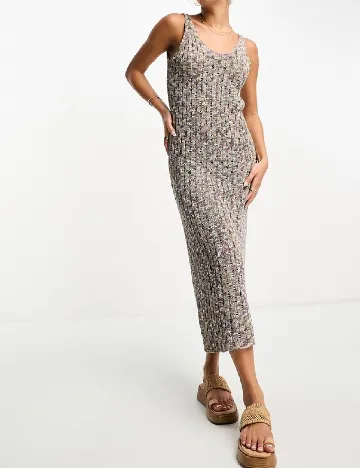 Rochie lunga Pull&Bear, mix culori Mix culori