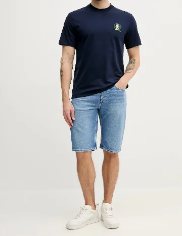 Tricou Lacoste, bleumarin inchis Albastru