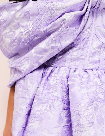 Rochie scurta ASOS, mov