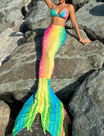 Costum de baie SHEIN, mix culori Mix culori