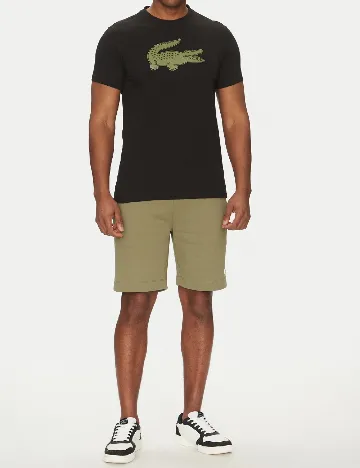 Tricou Lacoste, negru Negru