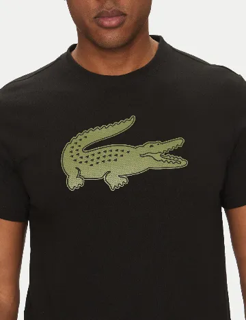 Tricou Lacoste, negru Negru