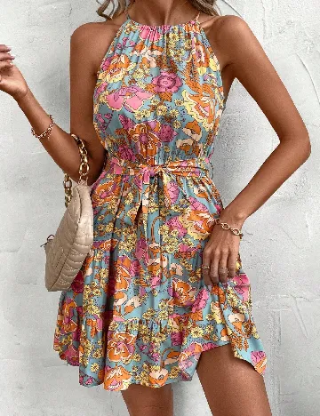 Rochie scurta SHEIN CURVE, mix culori Mix culori