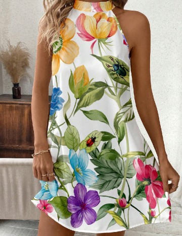 Rochie scurta SHEIN, mix culori